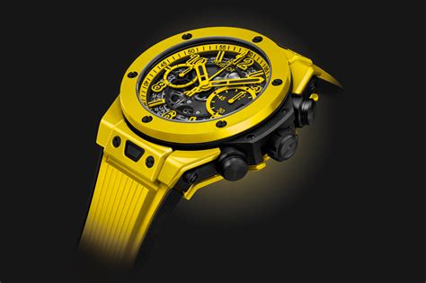 hublot unico yellow magic.